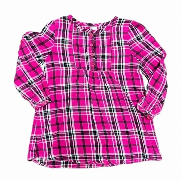 Oshkosh plaid dress sz 4 - Picture 1 of 5